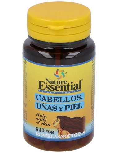 Cabello, Uñas Y Piel 540Mg. 60Perlas