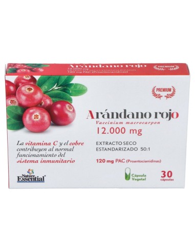 Arandano Rojo (Ext Seco 120 Proantocianidas) 30Cap