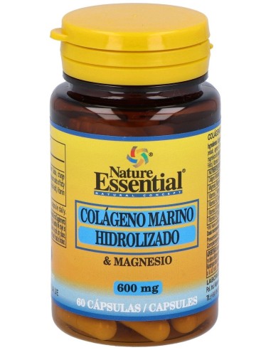 Colageno Marino Hidroliza+Magnesio 600Mg. 60Comp.