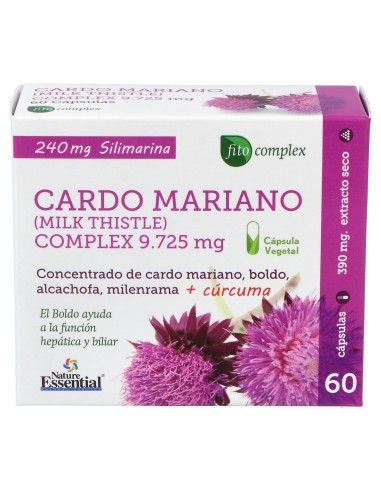 Nature Essential Cardo Marianocomplex 9.725Mg 60Caps