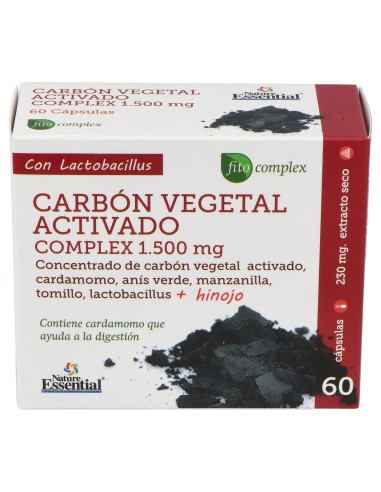 Carbon Vegetal Activo Complex 60Cap.