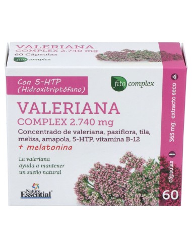 Nature Essential Valeriana 60Caps