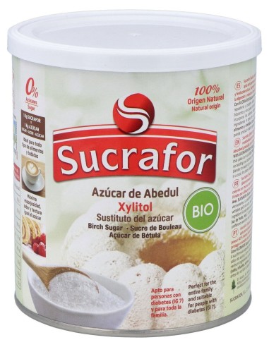 Sucrafor Azúcar Abedul Xilitol Bio 500G