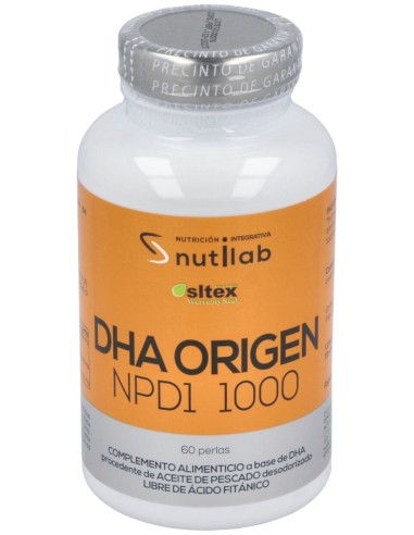 Nutilab Dha Origen Npd1 1000 60 Perlas