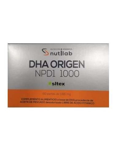 Dha Origen Npd1 1000 Blister 60Perlas.