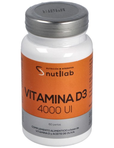 Vitamina D3 4000Ui 60Perlas