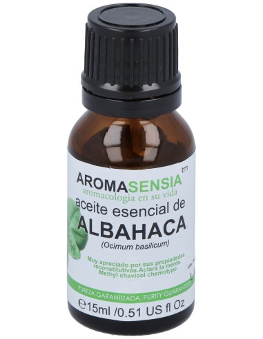 Aromasensia Aceite Esencial De Albahaca 15Ml