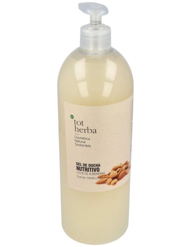 Gel Baño Nutritivo Leche De Almendras 1000Ml.