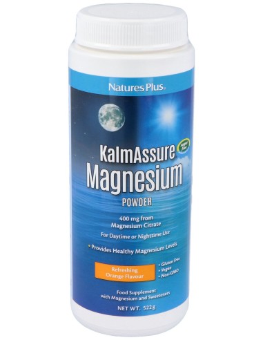 Natures Plus Kalmassure Magnesio Polvo 522G