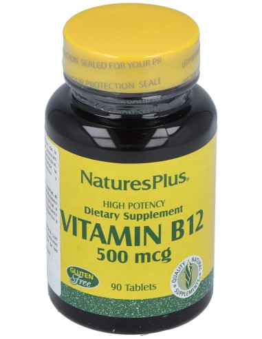 Nature'S Plus Vitamina B12 500Mcg 90Caps