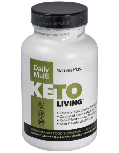 Natures Plus Keto Living Daily Multi 90Caps