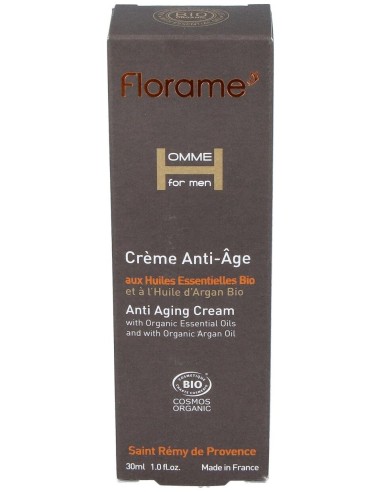 Florame Homme Crème Anti-Âge 30Ml