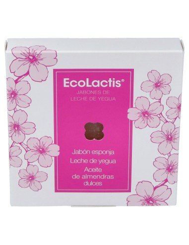 Ecolactis Jabon Esponja Aceite Almendras Dulce Y Leche Yegua