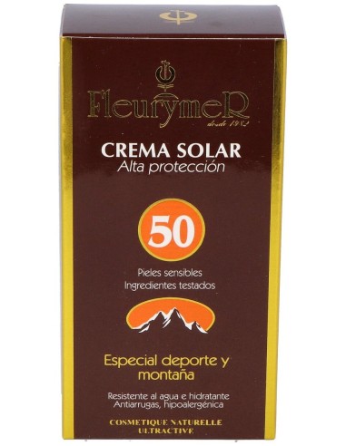 Fleurymer Crema Solar Facial Spf-50 Montaña