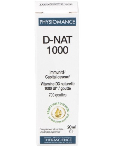 Physiomance D-Nat 1000 Gotas 20Ml.