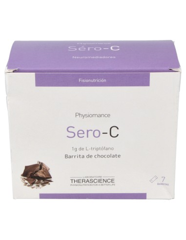 Physiomance Sero-C Barritas Chocolate 7Uds.