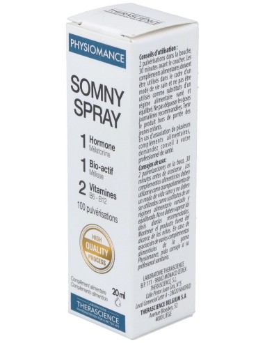 Physiomance Somny Spray 20Ml.