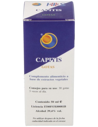 Capitis Gotas 50Ml.