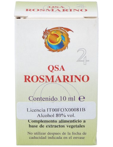 Herboplanet Qsa Rosmarino Romero Gotas 10Ml
