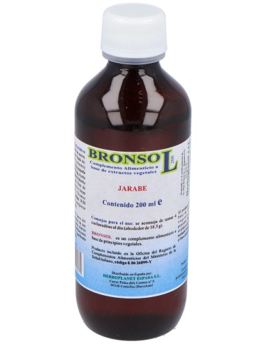 Bronsol Jarabe 200Ml.