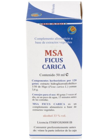 Herboplanet Msa Ficus Carica Gemas 50Ml