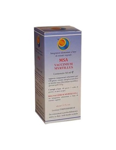 Msa Vaccinium Myrtillus Brotes Arandano 50Ml.