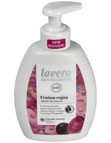 Lavera Jabon Manos Frutos Rojos 250 Ml