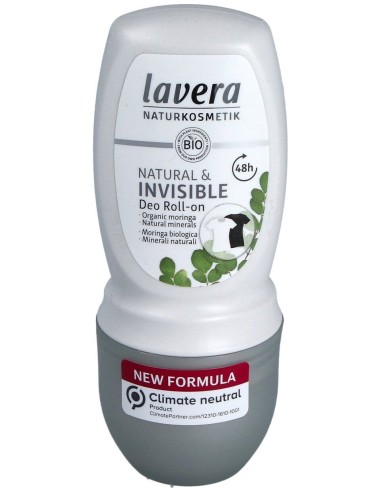 Desodorante Roll-On 48H Invisible & Natural 50Ml.
