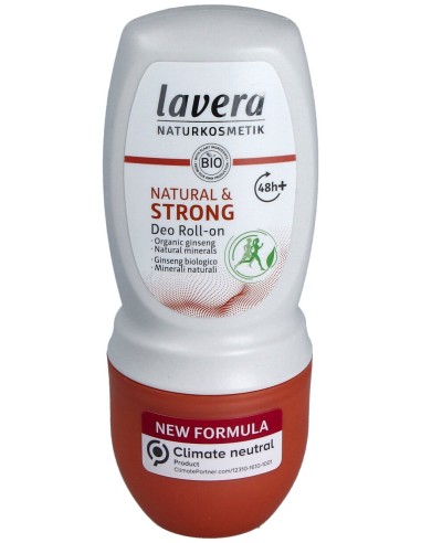 Lavera Desodorante Roll-On 48H + Strong & Natural 50Ml