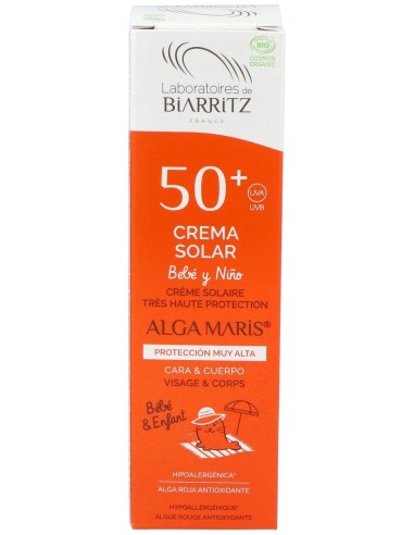 Laboratoires De Biarritz Crema Solar Spf50+ Alga Maris 100Ml