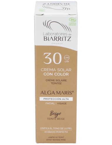 Crema Facial Color Beige Spf30 50Ml.