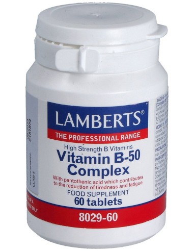 Vitamina B-50 Complex 60 Comp.