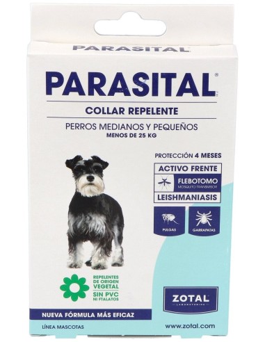 Parasital Collar Antiparasitario Perros Peq/Med
