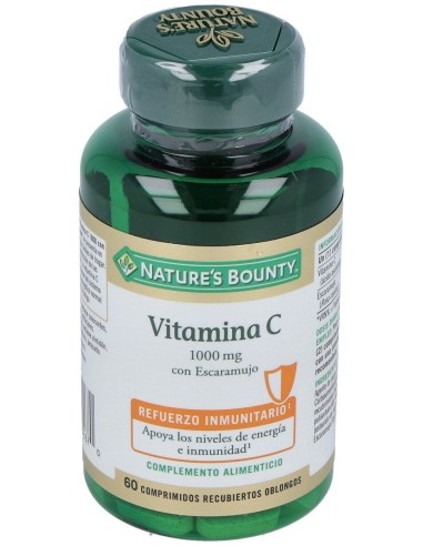 Nature'S Bounty Vitamina C Con Escaramujo  60Comp 1000Mg