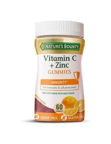 Nature'S Bounty Vitamin C Y Zinc Gummies 60Comp