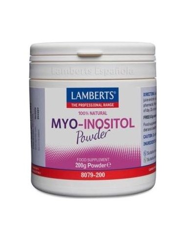 Lamberts Myo Inositol En Polvo 200G