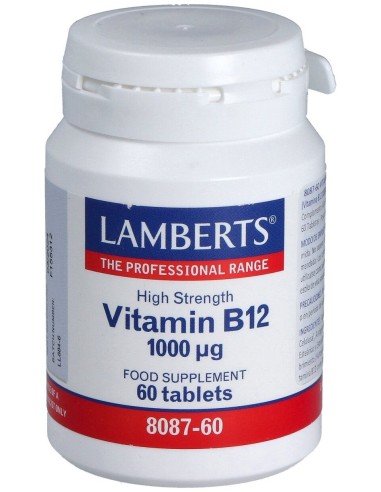 Vitamina B12 1.000 Mcg. 60 Comp.