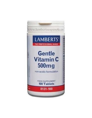 Lamberts Gentle Vitamina C 500Mg 100 Comprimidos