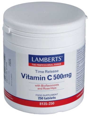 Vitamina C 500Mg. Time Lib. Sostenida 250 Comp.