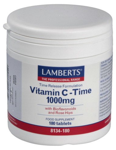 Vit.C 1000Mg. Time De Lib. Sostenida 180 Comp.