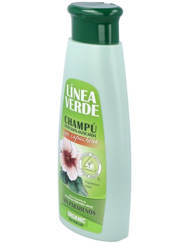 Linea Verde Champú Anticaspa-Anticaida Capuchina 400Ml