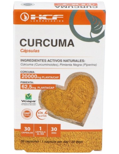 Hcf Curcuma 30Caps