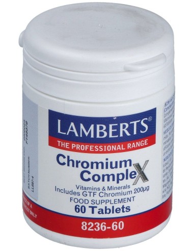Lamberts Complejo De Cromo 60 Comprimidos