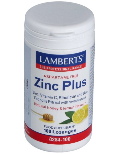 Lamberts Zinc Plus Masticables 100 Comp