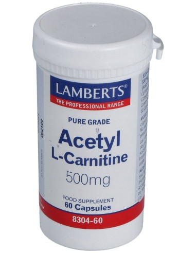 Lamberts Acetil L-Carnitina 60Caps