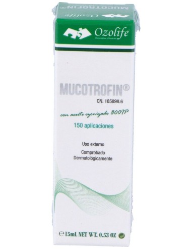 Mucotrofin Aceite Ozonizado 15Ml