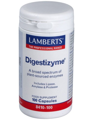 Digestizyme (Complejo De Enzimas) 100 Cap.