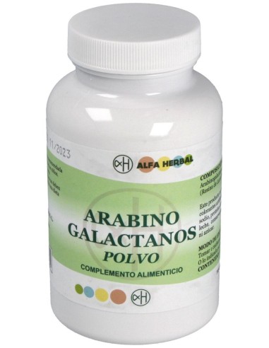 Alfa Herbal Arabino Galactanos Polvo 100G