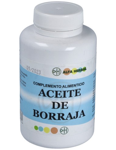 Alfa Herbal Aceite De Borraja 200 Perlas