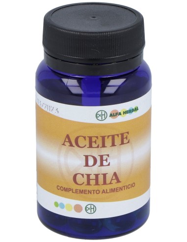 Alfa Herbal Aceite De Chia 60 Perlas